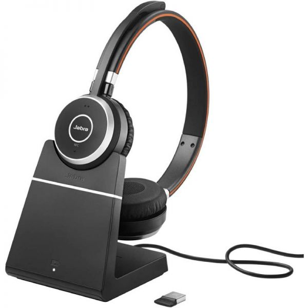 AURICULARES COM MICROFONE BLUETOOTH + SUPORTE DE CARGA USB-A  JAB