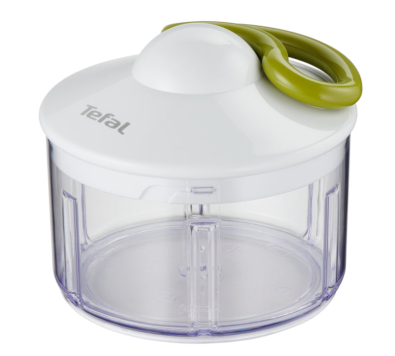 Tefal K1330404 triturador manual de alimentos Verde, Transparente