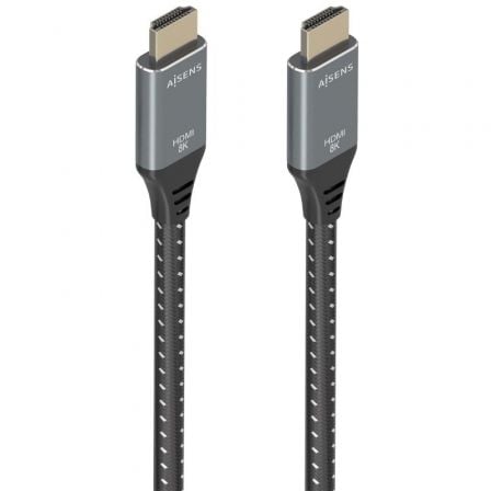 CABLE HDMI 2.1 8K AISENS A150-0877 HDMI MACHO - HDMI MACHO 7M GRI