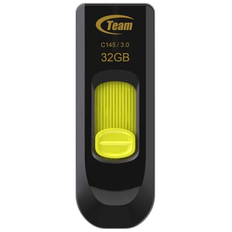 PEN DRIVE TEAM GROUP C145 32GB USB 3.0 YELOW