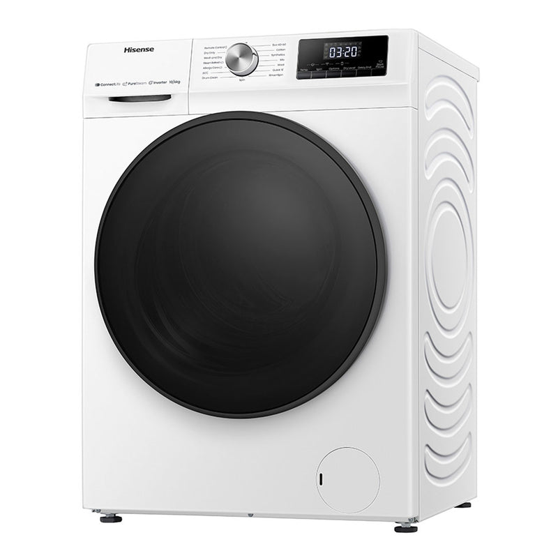 MÁQUINA DE LAVAR E SECAR ROUPA HISENSE WDQA1014EVJMW( 1400 RPM -