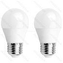 LED E27 4W. G45 2PCS