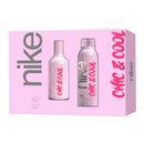 CONJUNTO DE COLÔNIA WOMAN CHIC & COOL 100 ML + DESODORANTE EM SPR