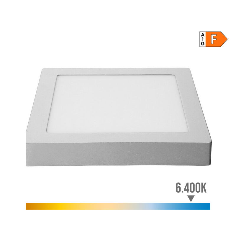 DOWNLIGHT LED SUPERFÍCIE QUADRADO 20W 1500LM 6400K LUZ FRIA.CROMA