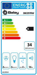 EXAUSTOR TETO BALAY  3BE297RW 90CM BRANCO