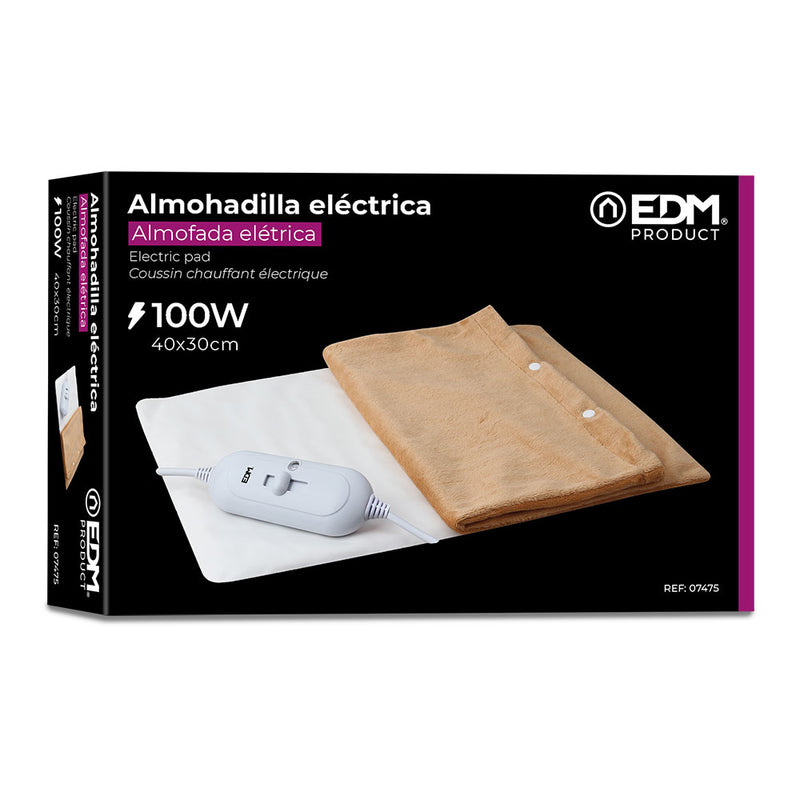 ALMOFADA ELÉTRICA 100W 40X30CM EDM