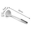 CONCHA DE SILICONE PARA SOPA, PRIME, 9,1 X 6,7 X 32,5 CM