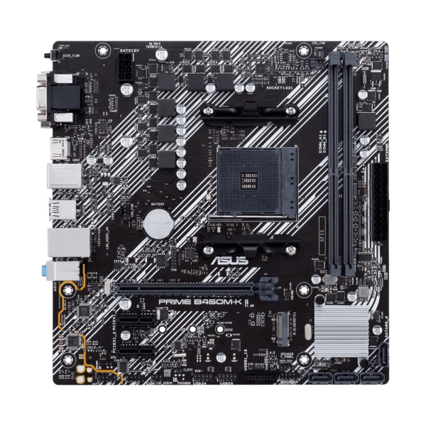 MOTHERBOARD ASUS AMD PRIME B450M-A II SKT AM4 4XDDR4 VGADVIHDMI M