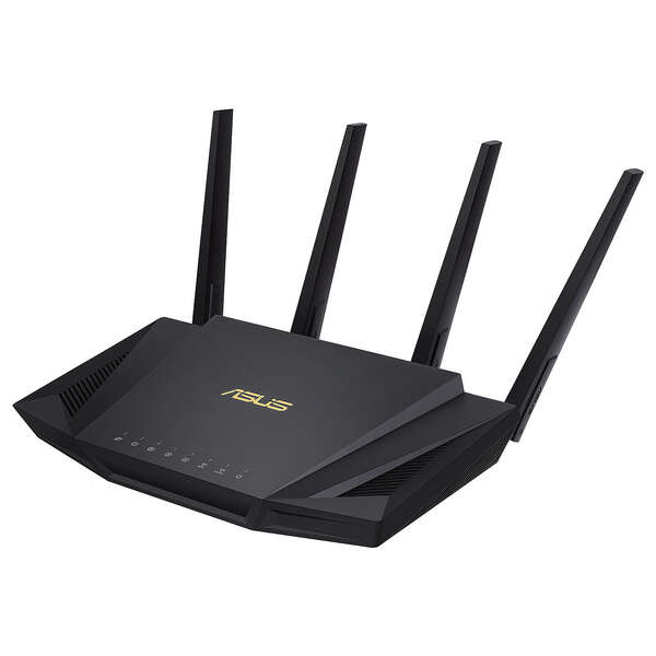 ROUTER ASUS RT-AX58U AX3000 WI-FI DE BANDA DUPLA, 802.11AX, 2402M