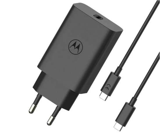 CARGADOR MOTOROLA 1XUSB C DE 68W+CABLE USB C 1M