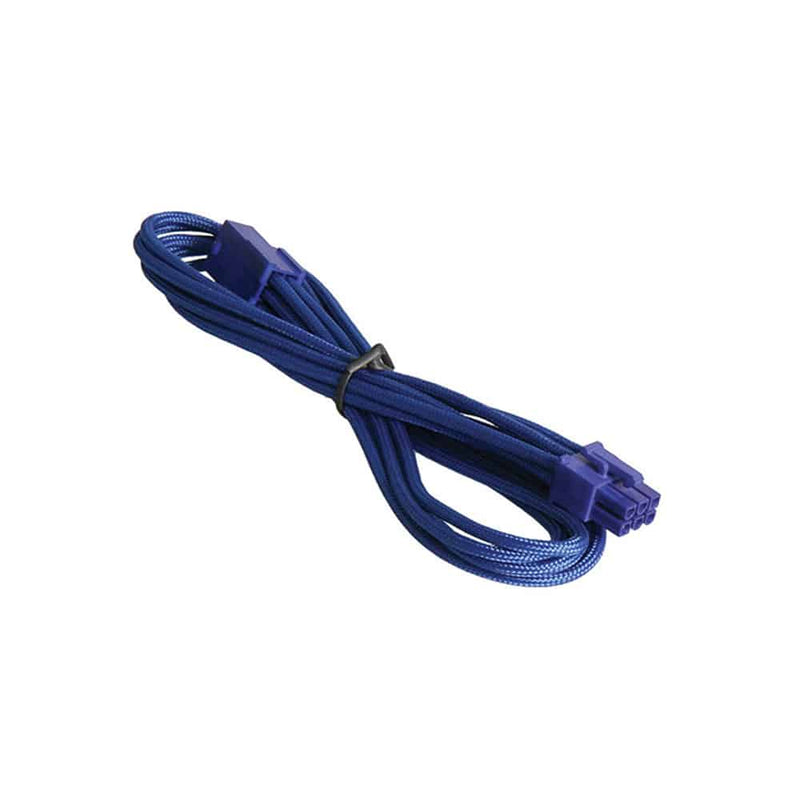 CABO SLEEVADO BITFENIX ALCHEMY 6 PINS PCI-E 45CM AZUL