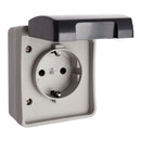 TOMADA FIXA ESTANQUE 2P+T 16A 250V~ IP44 (RETRACTILADO) SOLERA