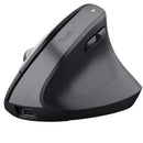Trust Bayo+ rato Mão direita RF Wireless + Bluetooth Ótico 2400 D