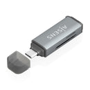 AISENS LECTOR DE TARJETAS USB-C 3.1 GEN1 - COMPATIBLE CON SD, MIC