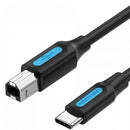 CABLE USB 2.0 IMPRESORA VENTION CQUBG USB TIPO-B MACHO - USB TIPO