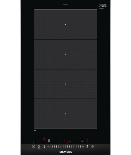 Siemens EX375FXB1E placa Preto Embutido Placa com zona de indução