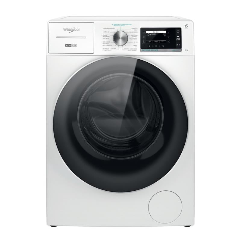 MÁQUINA DE LAVAR ROUPA WHIRLPOOL W889ADSILENCESPT( 1400 RPM - 8 K