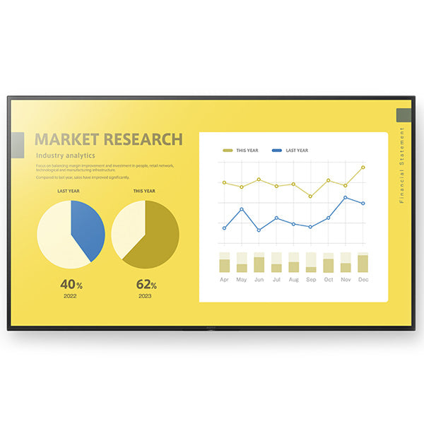Sony FW-65EZ20L ecrã de sinalização Plasma digital 165,1 cm (65"