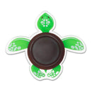 BATENTE DE PAREDE ADESIVO TARTARUGA VERDE INOFIX