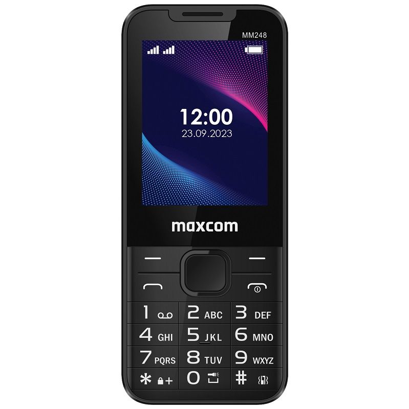 TELEFONE FIXO MAXCOM MM248 2,4" 4G BLACK