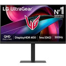 MONITOR GAMING LG ULTRAGEAR G6 27G640A-B 27" QHD MULTIMEDIA 1MS 3