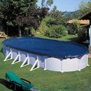 COBERTURA DE PISCINA OVAL EM AÇO: 610 X 410 CM