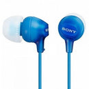 Sony MDR-EX15LP Headphones Com fios Intra auditivo Música Blue