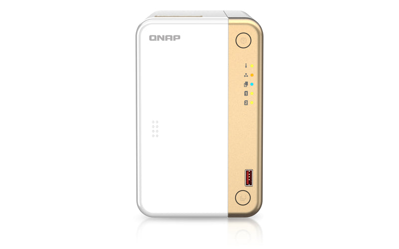 QNAP TS-262 NAS Tower Ethernet LAN Dourado, Branco N4505