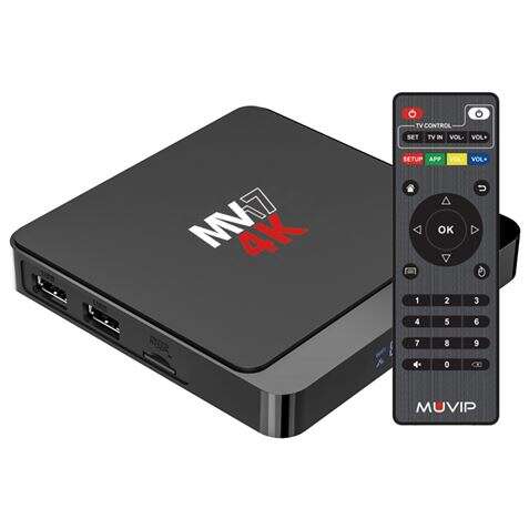 BOX ANDROID MUVIP MV17 MINI PC SMART TV 4K 5G - ANDROID 10 - QUAD