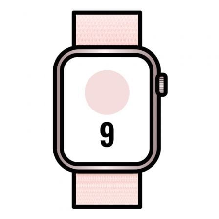 APPLE WATCH SERIES 9 GPS 45MM CELLULAR CAJA DE ALUMINIO ROSA CORR