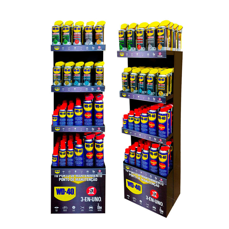 EXPOSITOR PEQUENO WD40 GRÁTIS PELA COMPRA DE 599 EUROS EM PRODUTO