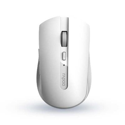 RATO RAPOO 7200M MULTI-MODE WIRELESS OPTICAL BRANCO