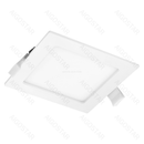 LUZ E6 LED EM FORMA DE QUADRADO 12W AMARELA