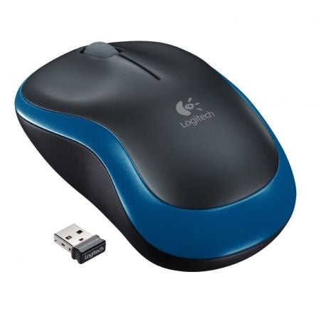 Logitech M185 rato Ambidestro RF Wireless Ótico 1000 DPI