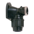 COTOVELO MISTO DE 90° COM ROSCA FÊMEA PARA MONTAGEM NA PAREDE, 25