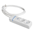 EXTENSÃO COM 2 TOMADAS 2P+T, 16A 250V COM INTERRUPTOR LUMINOSO. 1