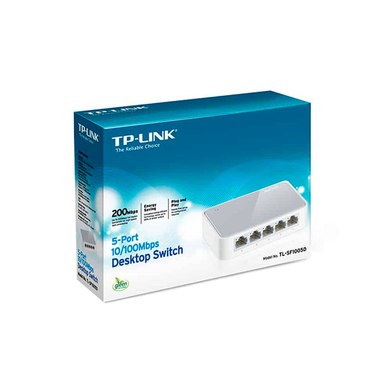 SWITCH TP-LINK SF1005D  5PORTAS 10100MBITS