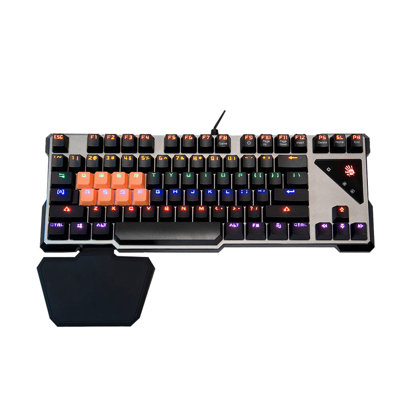 TECLADO GAMING MECANICO BLOODY LIGHT STRIKE B-700 - PRETO