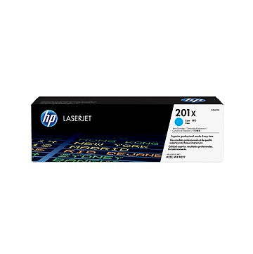 HP Toner LaserJet original 201X ciano de elevado rendimento