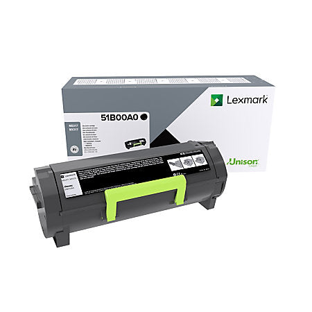 Lexmark 51B00A0 toner 1 unidade(s) Original Preto