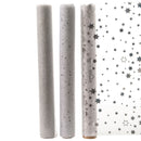 CENTRO DE MESA DE ORGANZA, 3 MODELOS SORTIDOS TRANSPARENTES, 35X0