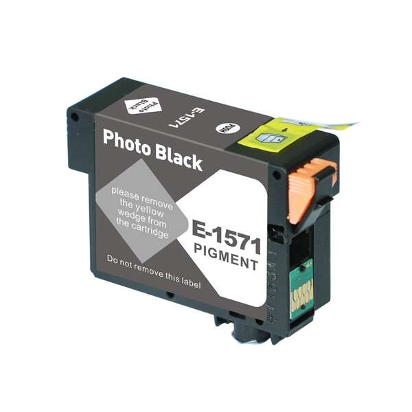 EPSON T1571 NEGRO PHOTO CARTUCHO DE TINTA PIGMENTADA GENERICO - R