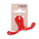 CABIDE DUPLO ALUMINIO VERMELHO EDM
