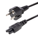 StarTech.com 753E-3M-POWER-LEAD cabo de energia Preto CEE7/7 Acop