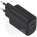 CARGADOR DE PARED GAN AISENS A110-0978 1XUSB TIPO-C 1XUSB 30W NEG