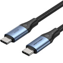 CABLE USB 2.0 TIPO-C 5A VENTION TREBD USB TIPO-C MACHO - USB TIPO