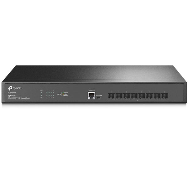 TP-Link TL-SX3008F switch de rede Gerido L2+ Nenhum Preto