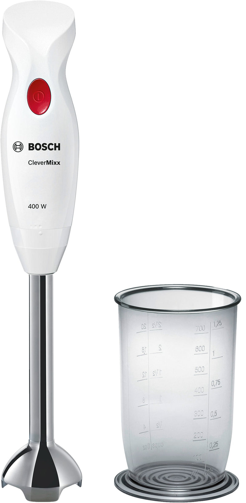 Bosch MSM24100 liquidificador Varinha mágica 400 W Aço inoxidável