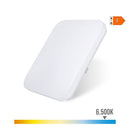 CANDEEIRO DE SUPERFÍCIE LED EXTRA FINO 18W 6500K 33X33X7,1CM EDM