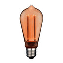LÂMPADA LED ST64 DECORATIVA EDISON E27 4 W 200 LM 1800 K LUZ QUEN